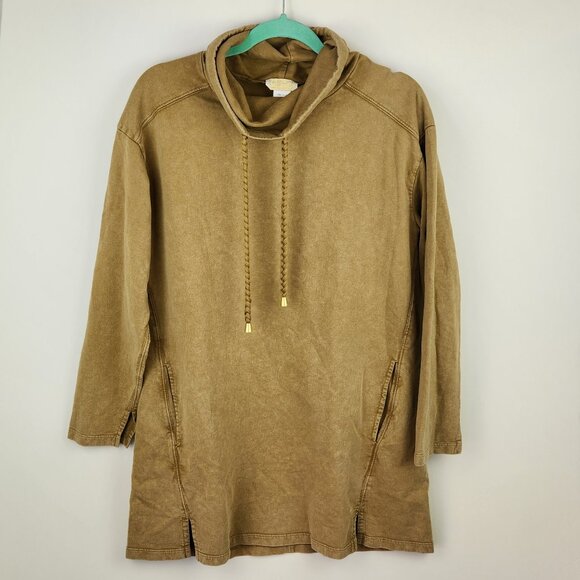 L*Space Cowl Neck Tunic Sweatshirt sz S - Picture 1 of 12